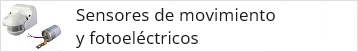 Material eléctrico online comprar barato Sensores movimiento