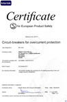 Certificado magnetotermico EPP DE LS32