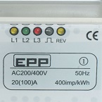 Contador de energía trifásico EPP            detalle 2